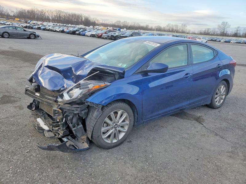 2016 HYUNDAI ELANTRA — VIN 5NPDH4AE9GH653872