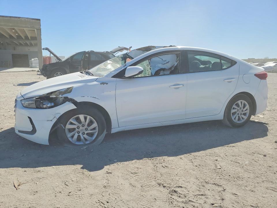 2018 HYUNDAI ELANTRA — VIN 5NPD74LF6JH259245