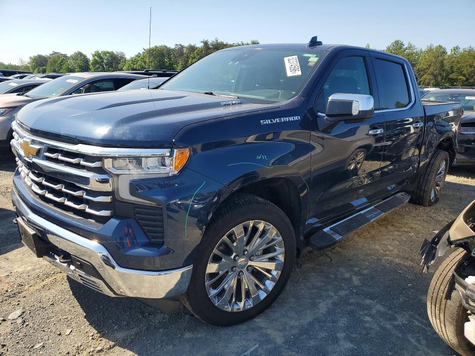 2022 CHEVROLET SILVERADO — VIN 1GCUDGET8NZ607235