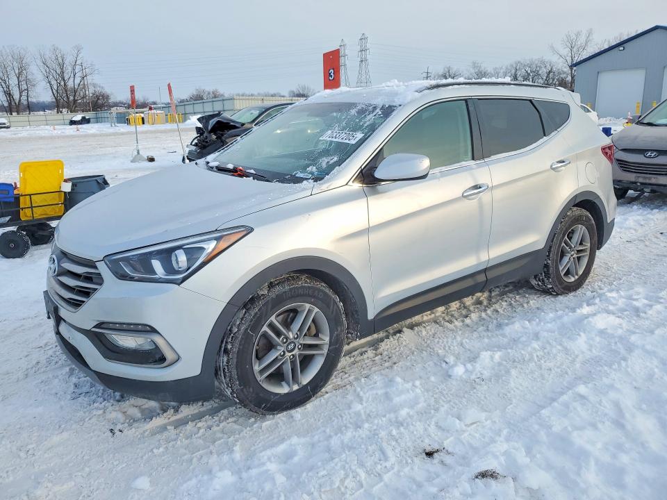 2017 HYUNDAI SANTA FE S — VIN 5XYZU3LB2HG485810