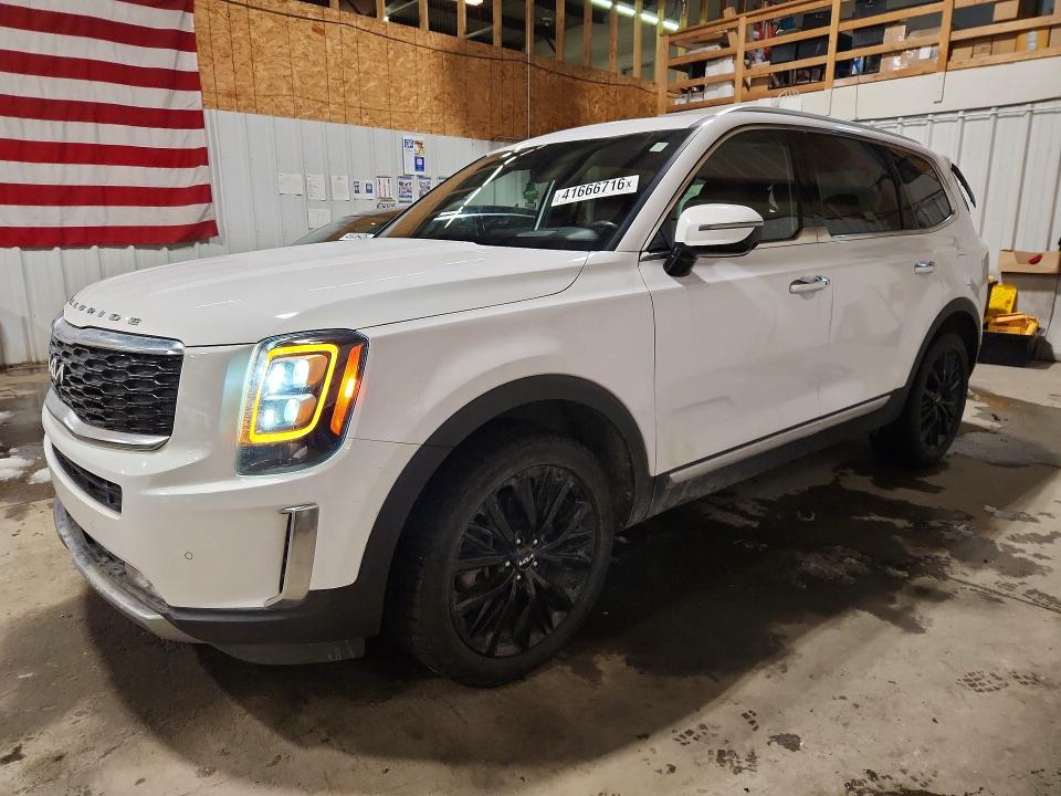 2022 KIA TELLURIDE — VIN 5XYP5DHC8NG195708