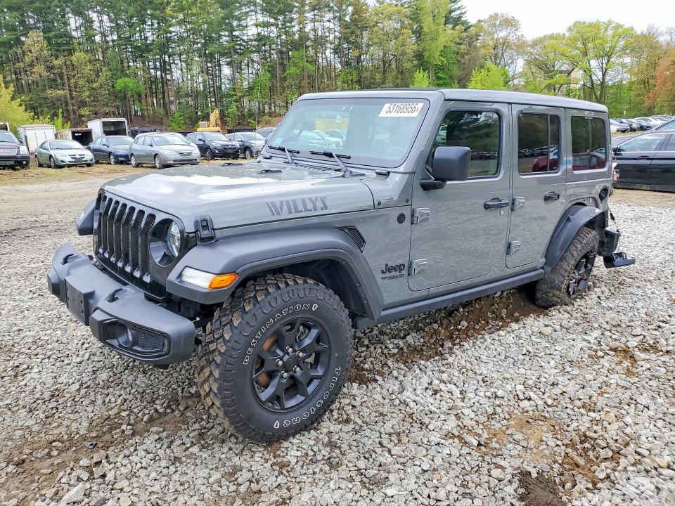 2021 JEEP WRANGLER UNLIMITED — VIN 1C4HJXDG3MW631831