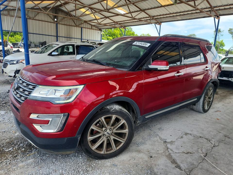 2017 FORD EXPLORER — VIN 1FM5K7FH6HGC88322