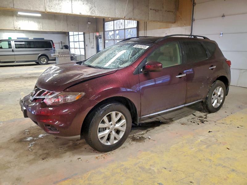 2013 NISSAN MURANO S — VIN JN8AZ1MUXDW213722