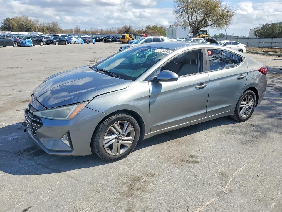 2019 HYUNDAI ELANTRA — VIN KMHD84LF3KU809422