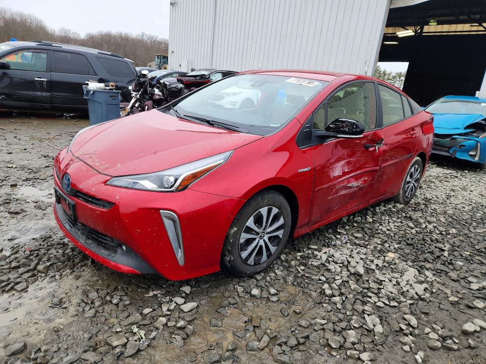 2022 TOYOTA PRIUS — VIN JTDL9MFU0N3036538