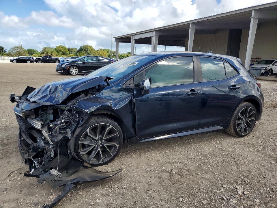 2021 TOYOTA COROLLA HATCHBACK — VIN JTNC4MBEXM3110779