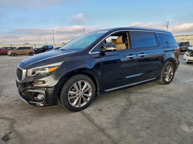 2016 KIA SEDONA SXL — VIN KNDME5C13G6156786
