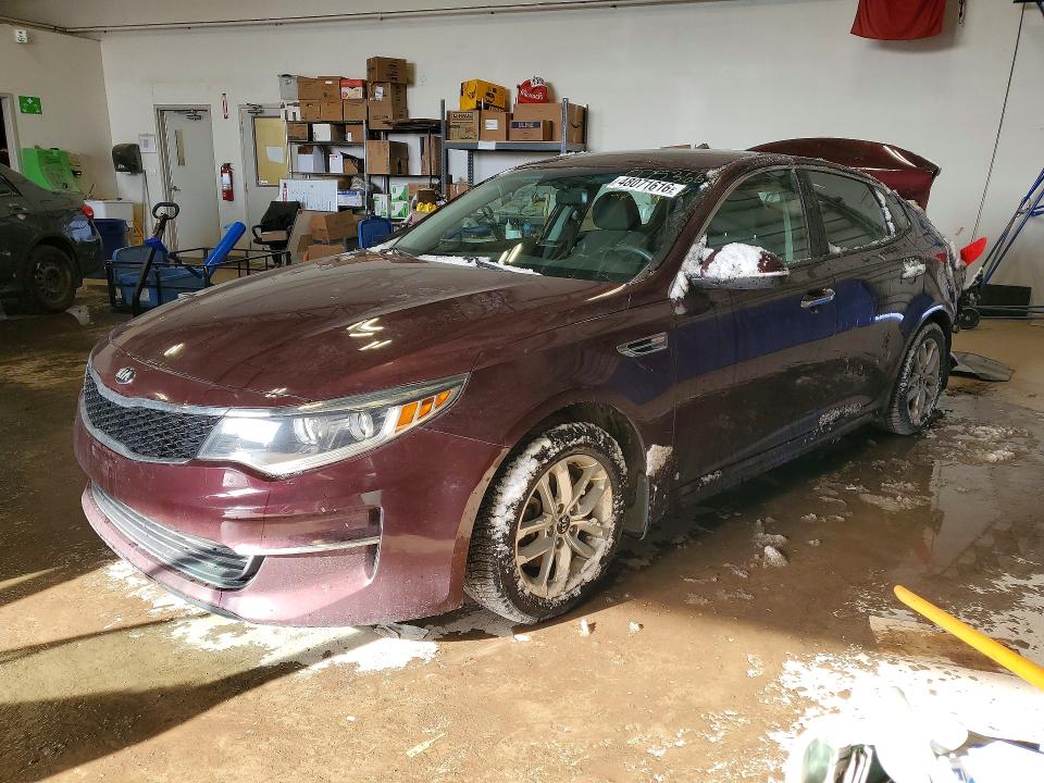 2016 KIA OPTIMA — VIN 5XXGT4L33GG075366