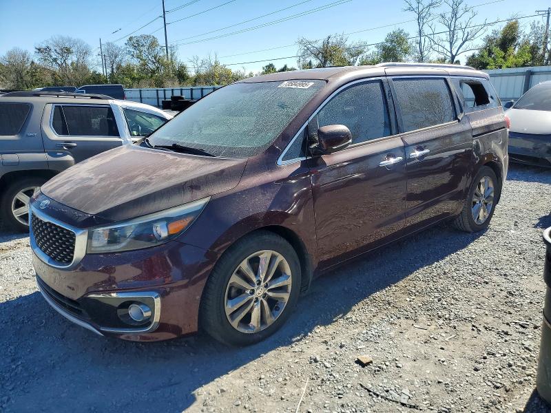 2016 KIA SEDONA SXL — VIN KNDME5C11G6145625