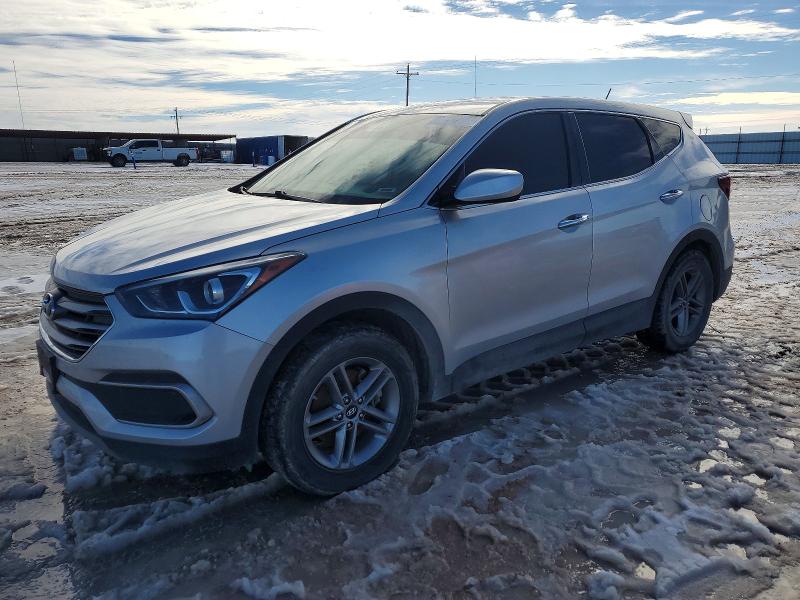 2018 HYUNDAI SANTA FE S — VIN 5XYZTDLB3JG548170