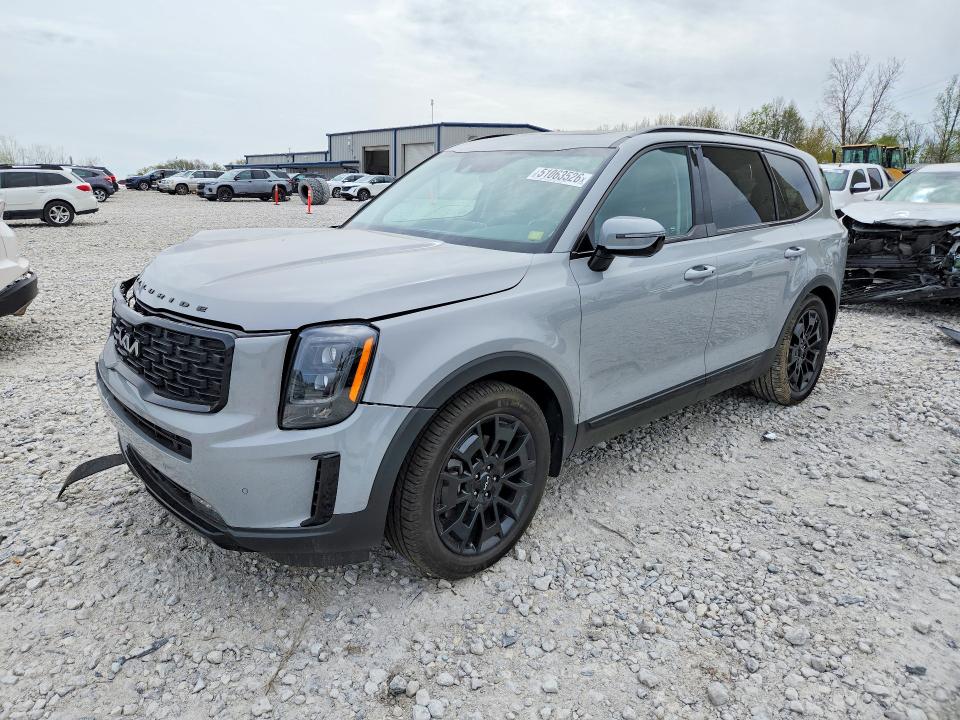 2022 KIA TELLURIDE — VIN 5XYP5DHC4NG296986