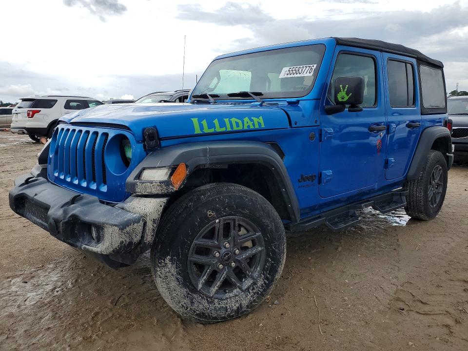 2022 JEEP WRANGLER UNLIMITED — VIN 1C4HJXDG5NW240973