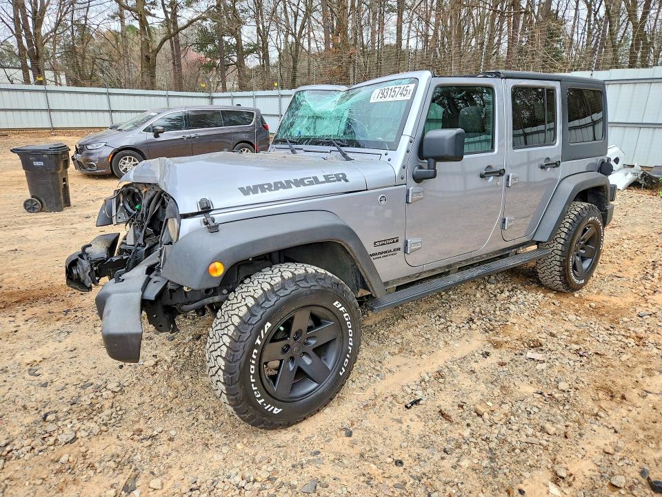 2017 JEEP WRANGLER UNLIMITED — VIN 1C4BJWDG8HL747680