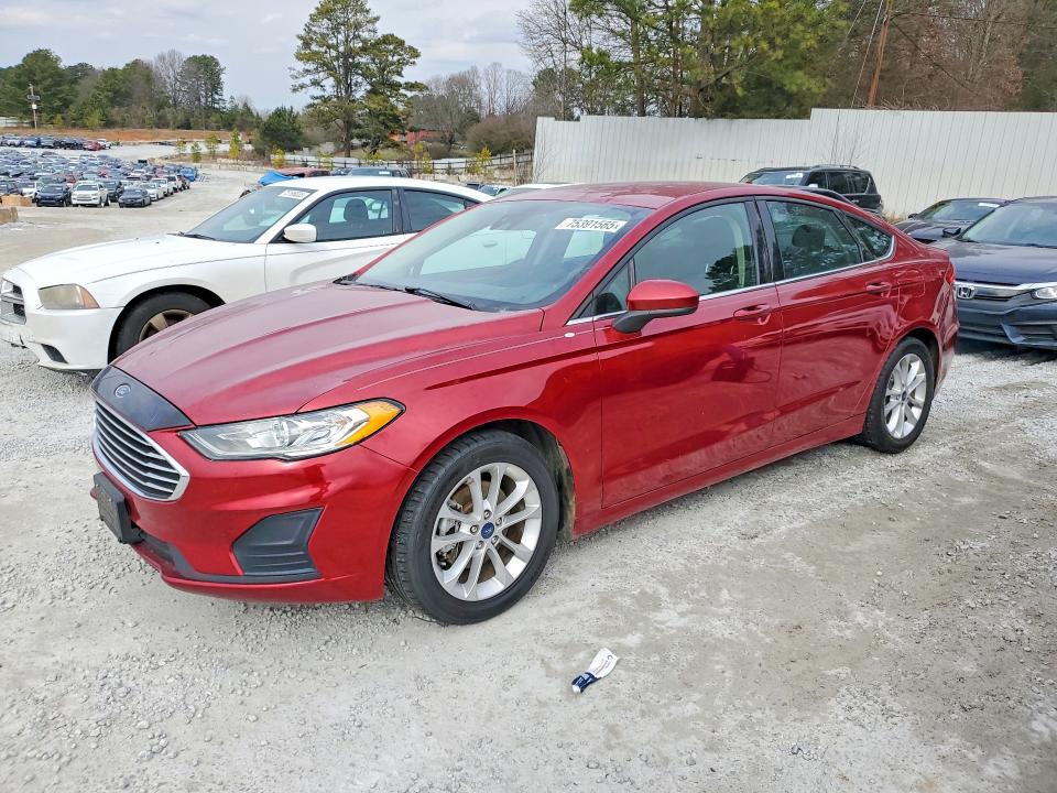 2019 FORD FUSION SE — VIN 3FA6P0HD0KR246231
