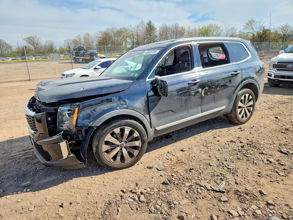 2022 KIA TELLURIDE — VIN 5XYP6DHC8NG201102