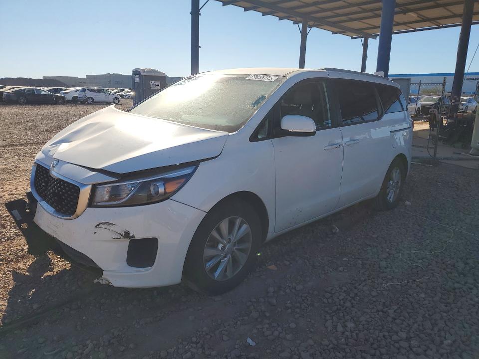 2017 KIA SEDONA — VIN KNDMB5C16H6339206