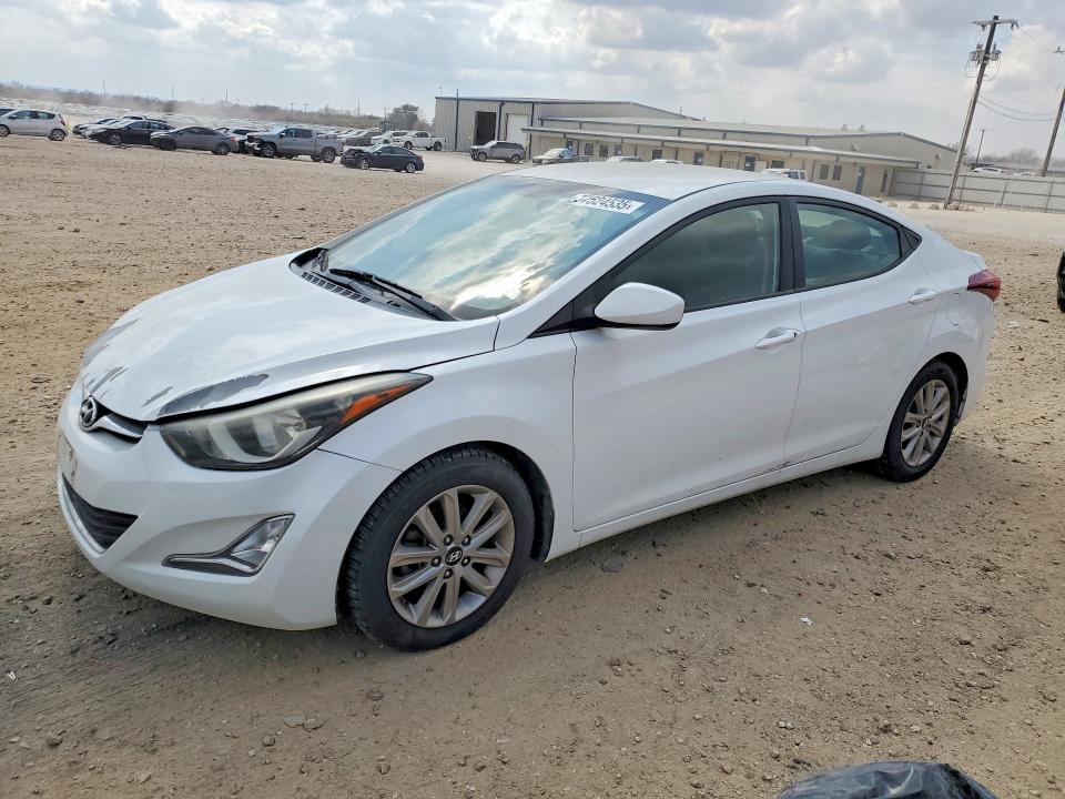 2016 HYUNDAI ELANTRA SE — VIN 5NPDH4AEXGH771428