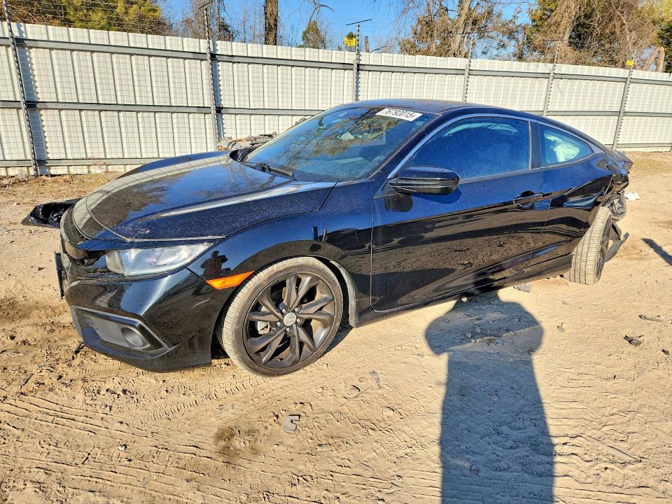 2019 HONDA CIVIC — VIN 2HGFC4B89KH309493