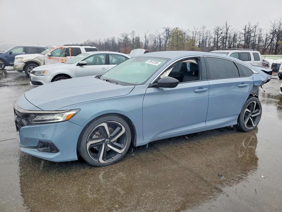 2022 HONDA ACCORD — VIN 1HGCV1F36NA087587