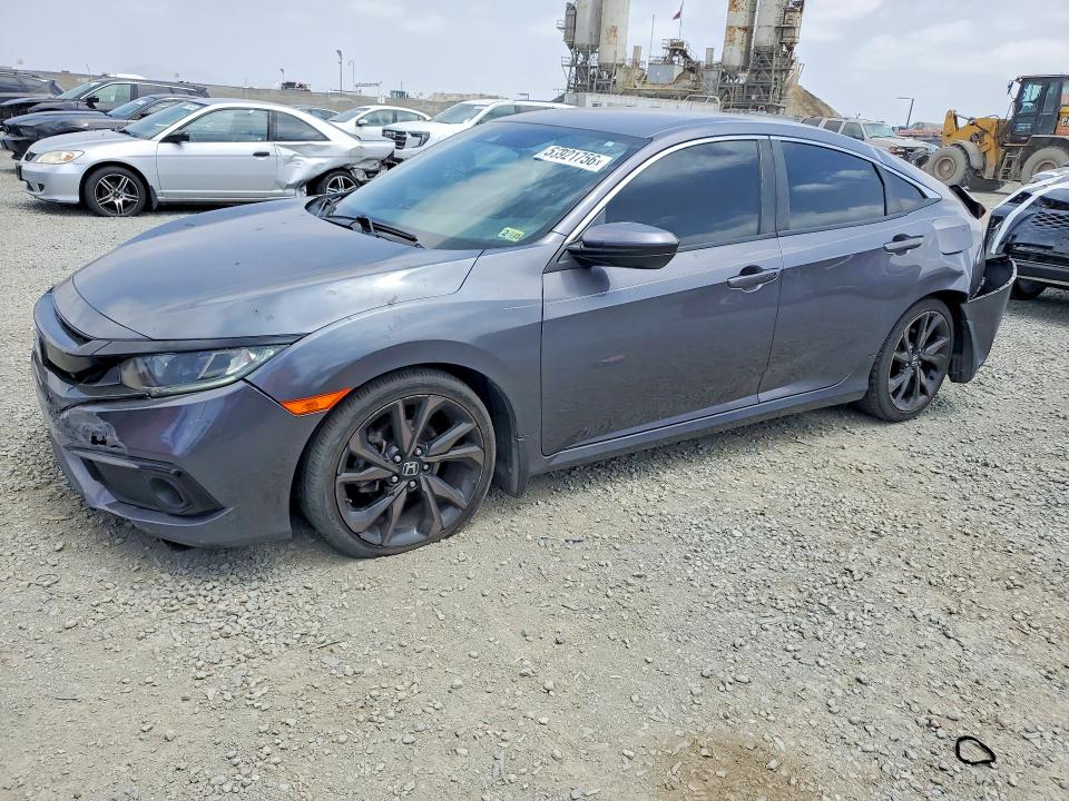 2019 HONDA CIVIC — VIN 19XFC2F84KE004024