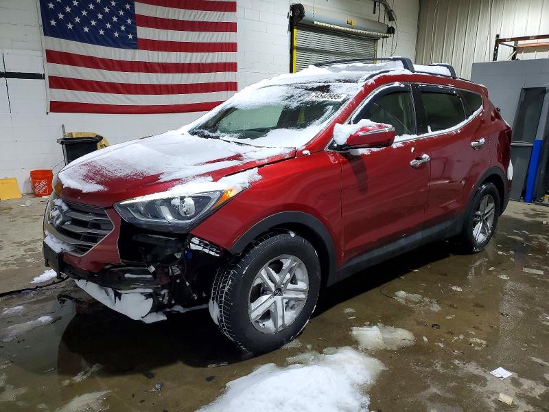 2017 HYUNDAI SANTA FE S — VIN 5XYZUDLB5HG490134