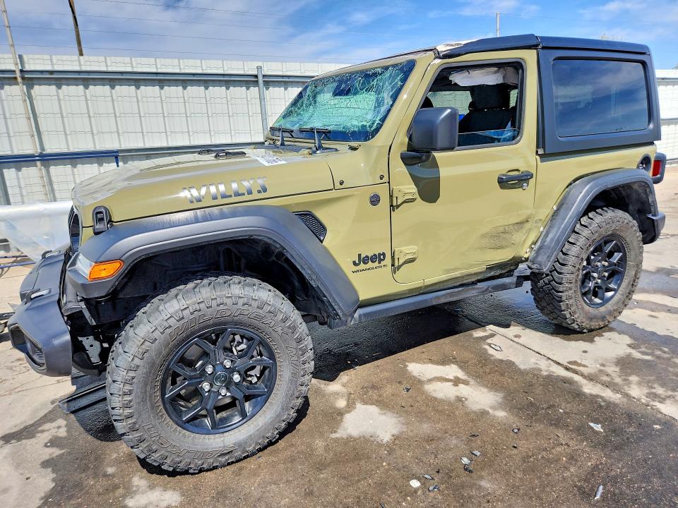 2025 JEEP WRANGLER — VIN 1C4PJXAN7SW512644