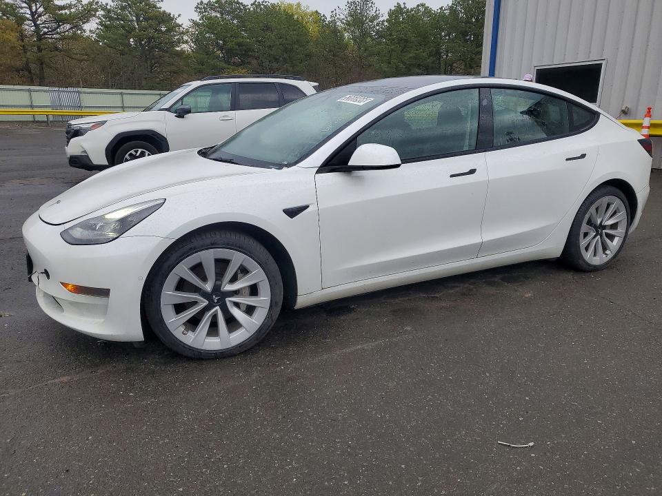 2022 TESLA MODEL 3 — VIN 5YJ3E1EA4NF369572