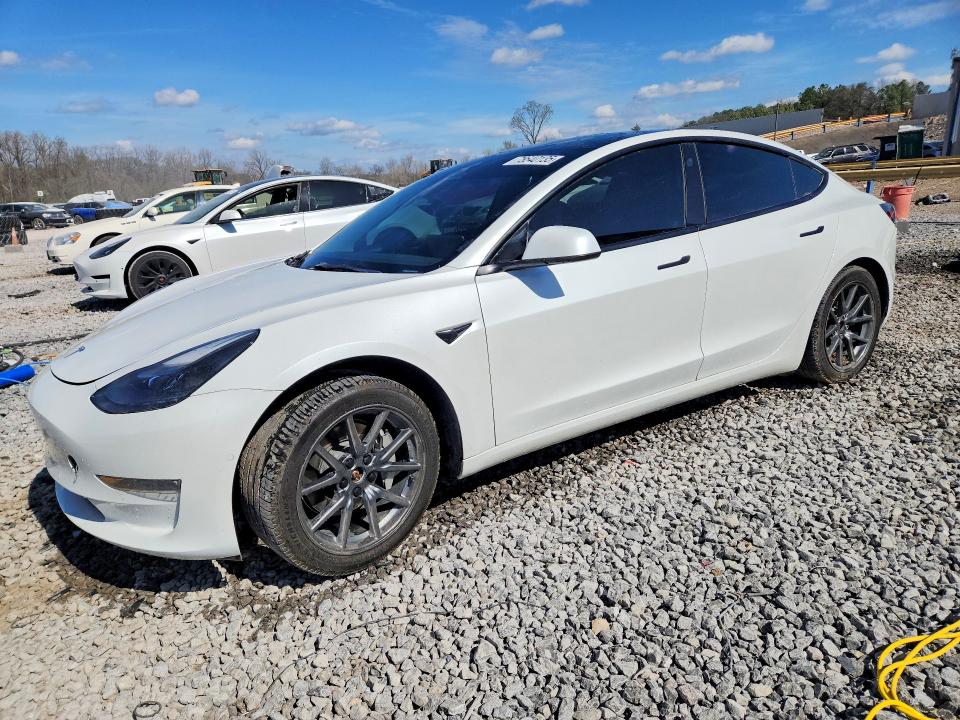 2022 TESLA MODEL 3 — VIN 5YJ3E1EB2NF244580