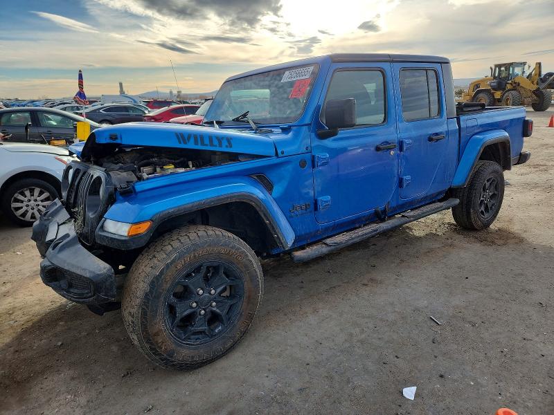 2021 JEEP GLADIATOR — VIN 1C6HJTAG8ML585743