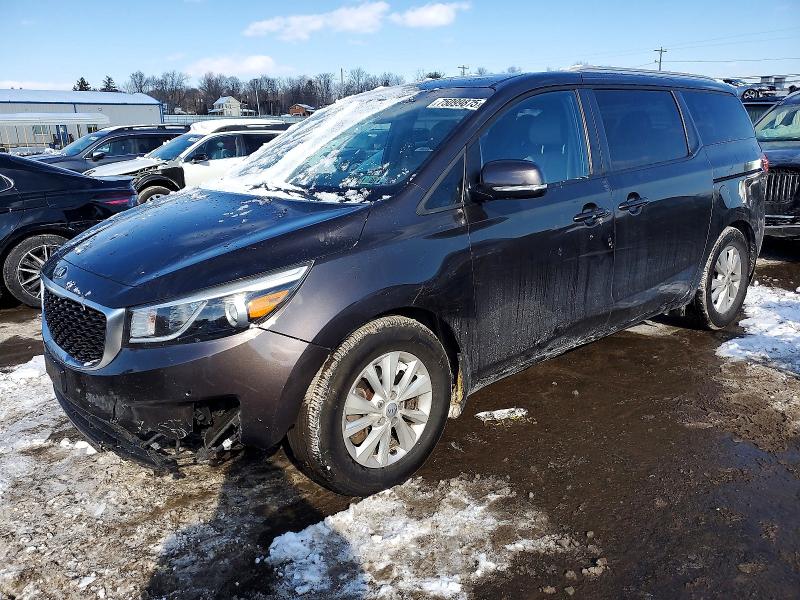 2016 KIA SEDONA — VIN KNDMB5C1XG6212358