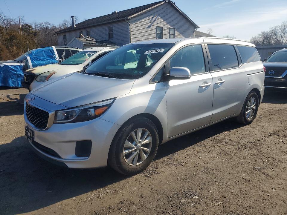 2016 KIA SEDONA — VIN KNDMB5C11G6164457