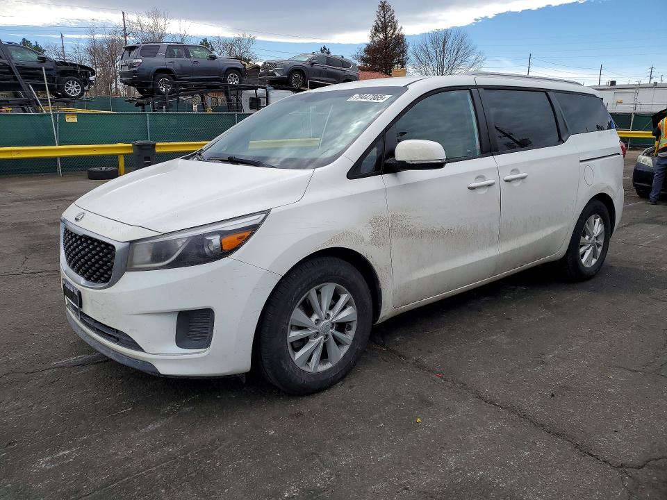 2016 KIA SEDONA — VIN KNDMB5C14G6116757