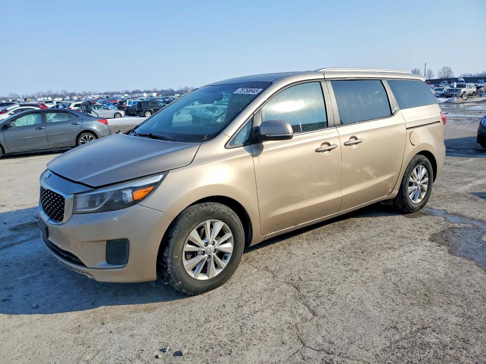 2016 KIA SEDONA — VIN KNDMB5C15G6151887