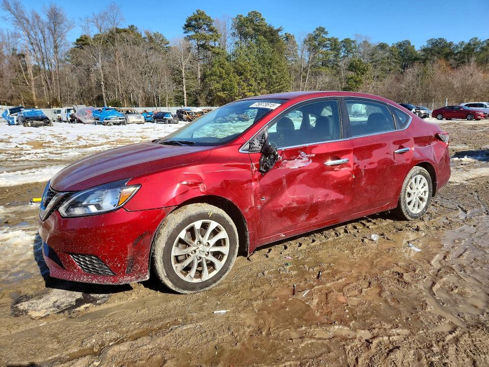 2019 NISSAN SENTRA S — VIN 3N1AB7AP9KY230991