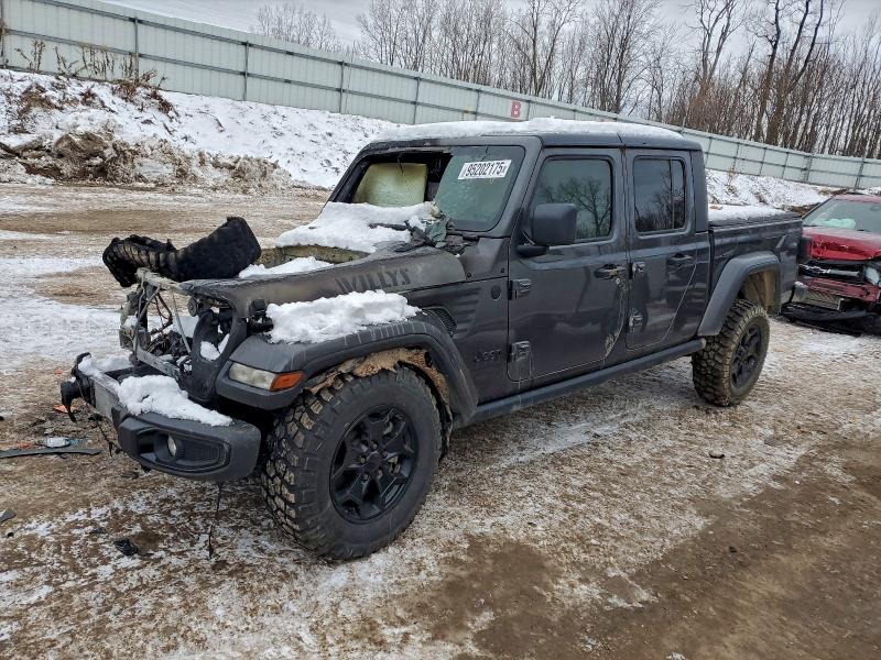 2021 JEEP GLADIATOR — VIN 1C6HJTAG9ML614411