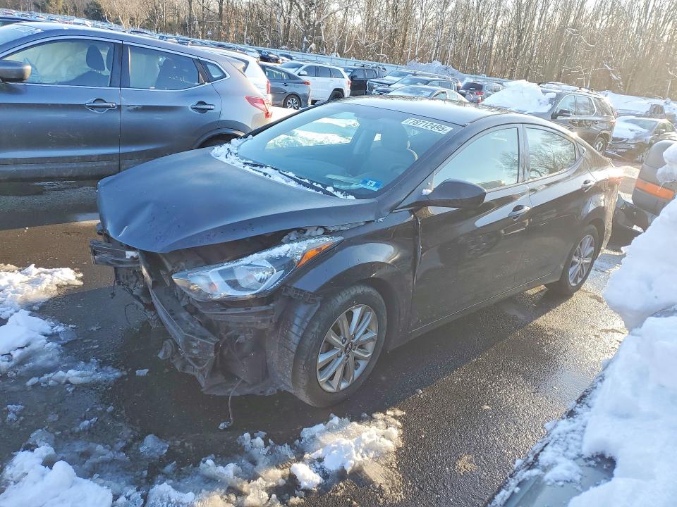 2016 HYUNDAI ELANTRA — VIN 5NPDH4AE5GH662567