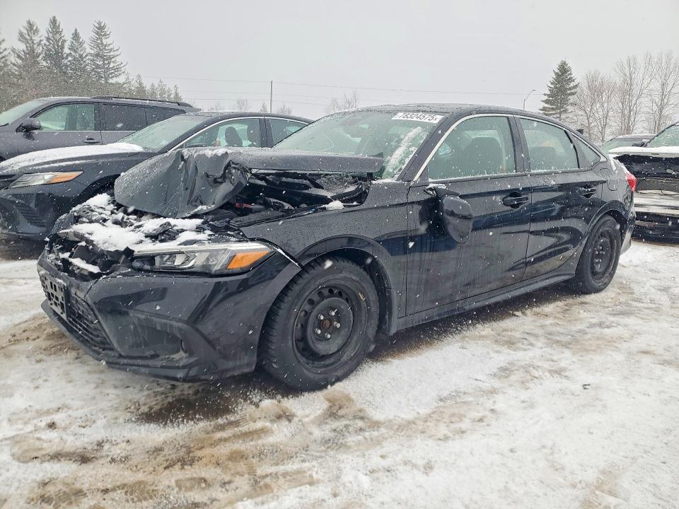 2022 HONDA CIVIC — VIN 2HGFE2F31NH131760