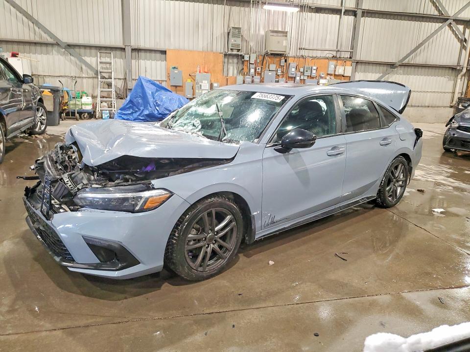 2022 HONDA CIVIC — VIN 2HGFE2F5XNH107748