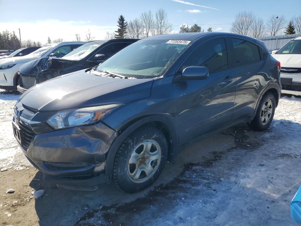 2016 HONDA HR-V — VIN 3CZRU6H39GM110219