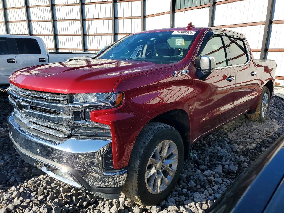 2019 CHEVROLET SILVERADO — VIN 3GCUYGED8KG244881