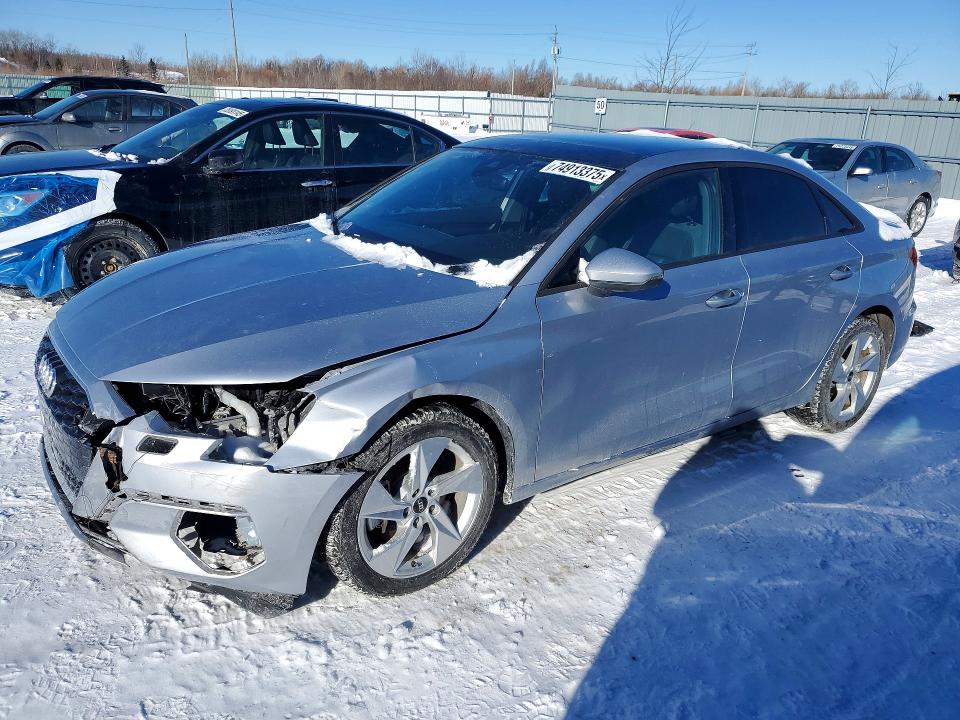 2022 AUDI A3 — VIN WAUGUCGY1NA044538