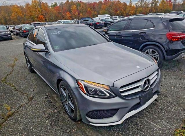 2016 MERCEDES-BENZ C 300 4MAT — VIN 55SWF4KB9GU104558