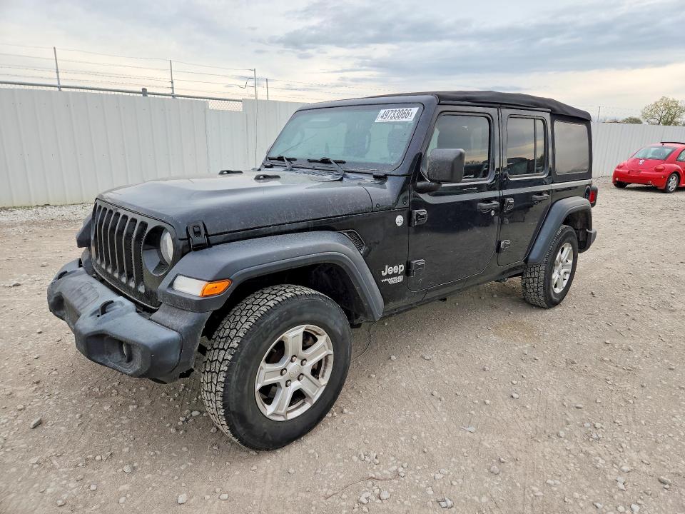 2019 JEEP WRANGLER UNLIMITED — VIN 1C4HJXDGXKW522148
