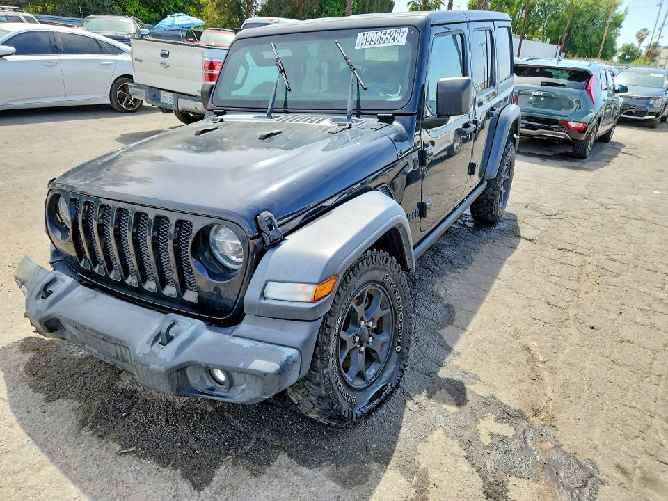 2020 JEEP WRANGLER UNLIMITED — VIN 1C4HJXDG6LW267600