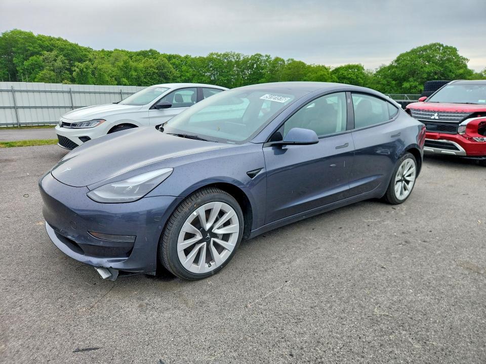 2022 TESLA MODEL 3 — VIN 5YJ3E1EA5NF370035
