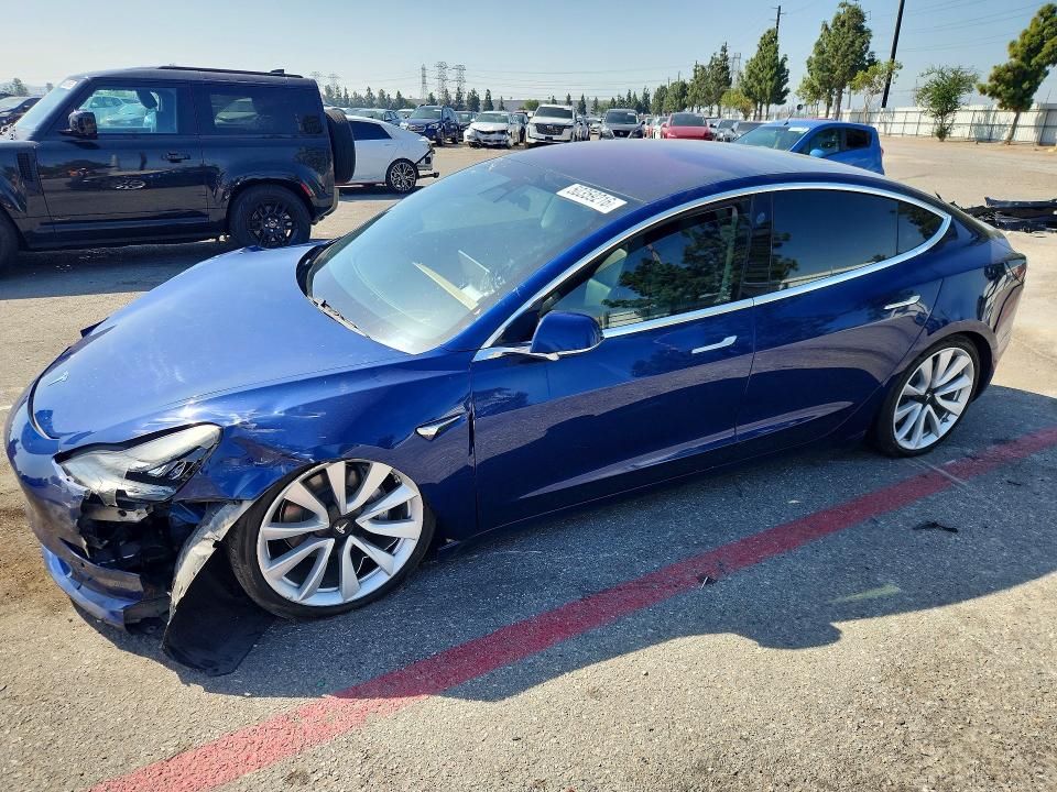 2019 TESLA MODEL 3 — VIN 5YJ3E1EA1KF301273