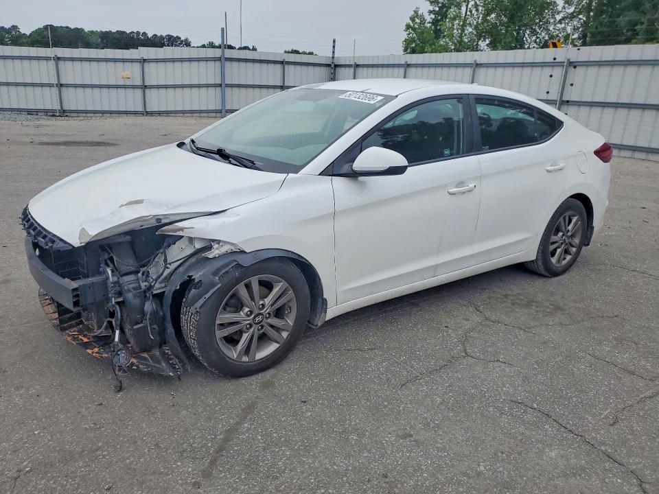 2018 HYUNDAI ELANTRA — VIN 5NPD84LF1JH224352