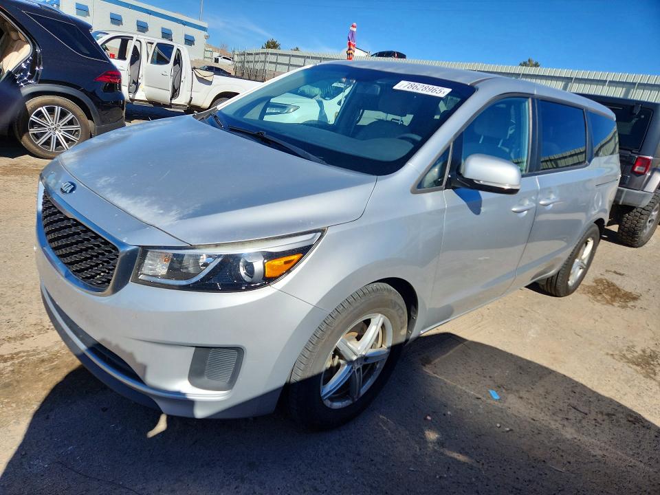 2017 KIA SEDONA — VIN KNDMB5C15H6241266