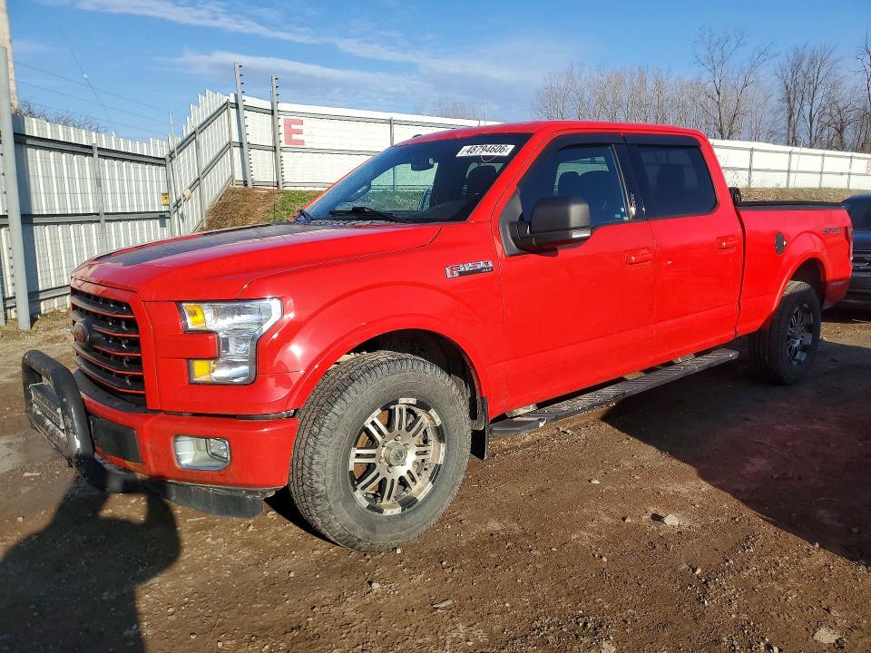 2016 FORD F150 — VIN 1FTFW1EF3GFA01761